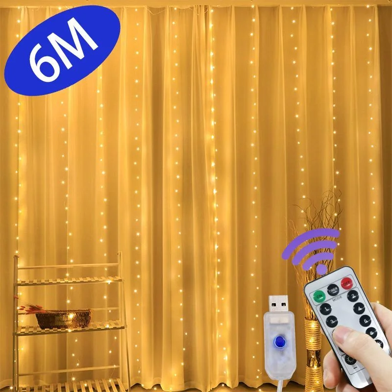 СВЕТОДИОДНАЯ Гирлянда для занавесок