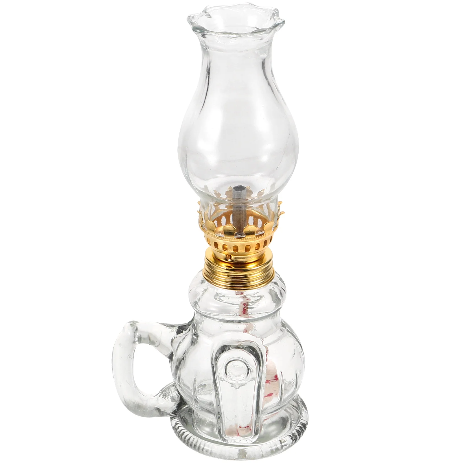 

Kerosene Lamp Decorative Oil Light Lanterns Vintage Wicks Table Decoration Glass