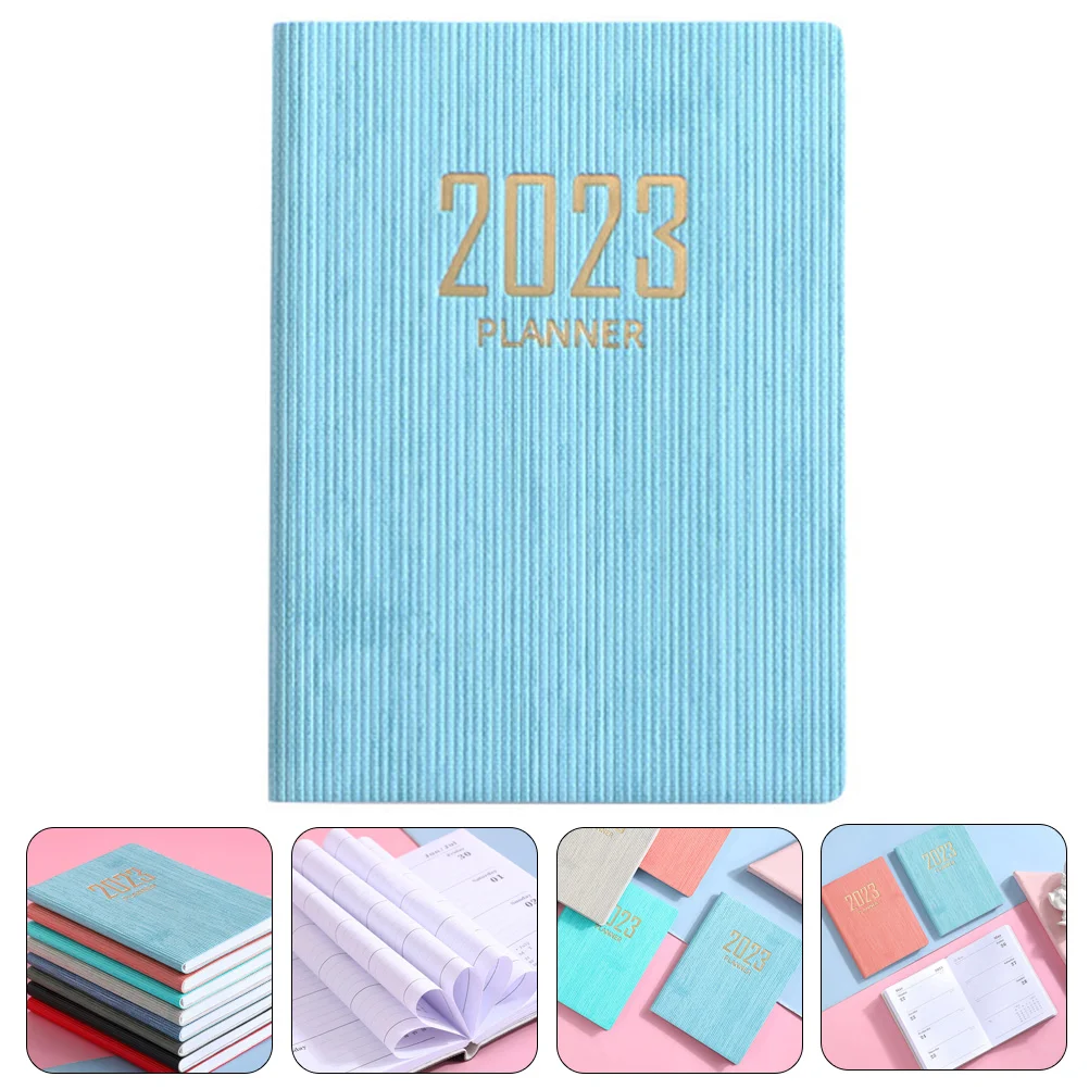 

English A7 Notebook Monthly Planner Portable Notepad Pocket Notebook Student Gift