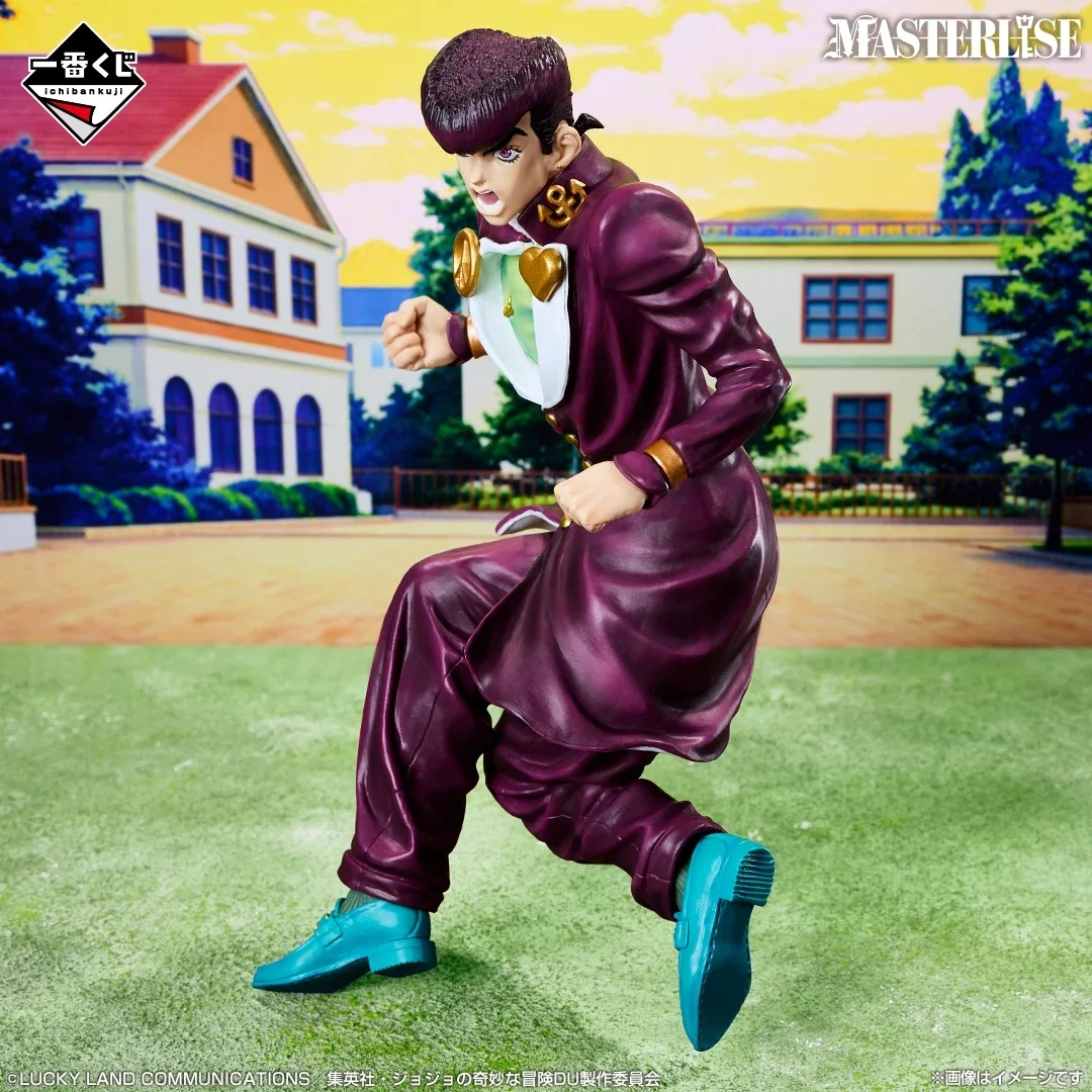 Фото Оригинальная фигурка Bandai Ichiban Kuji JoJo's Bizarre Adventure A-Prize Josuke Higashikata MASTERLISE, аниме-модель, игрушка, в наличии №3