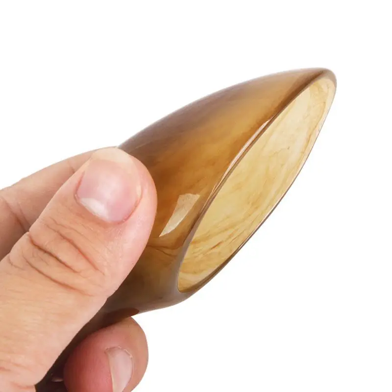 Натуральный гуаша лечебные инструменты массажные палочки чайная ложка