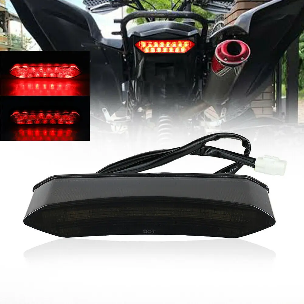 

LED Brake Tail Light Rear Lamp For Yamaha Raptor 700 700R 06-18 YFZ450R 2009-18