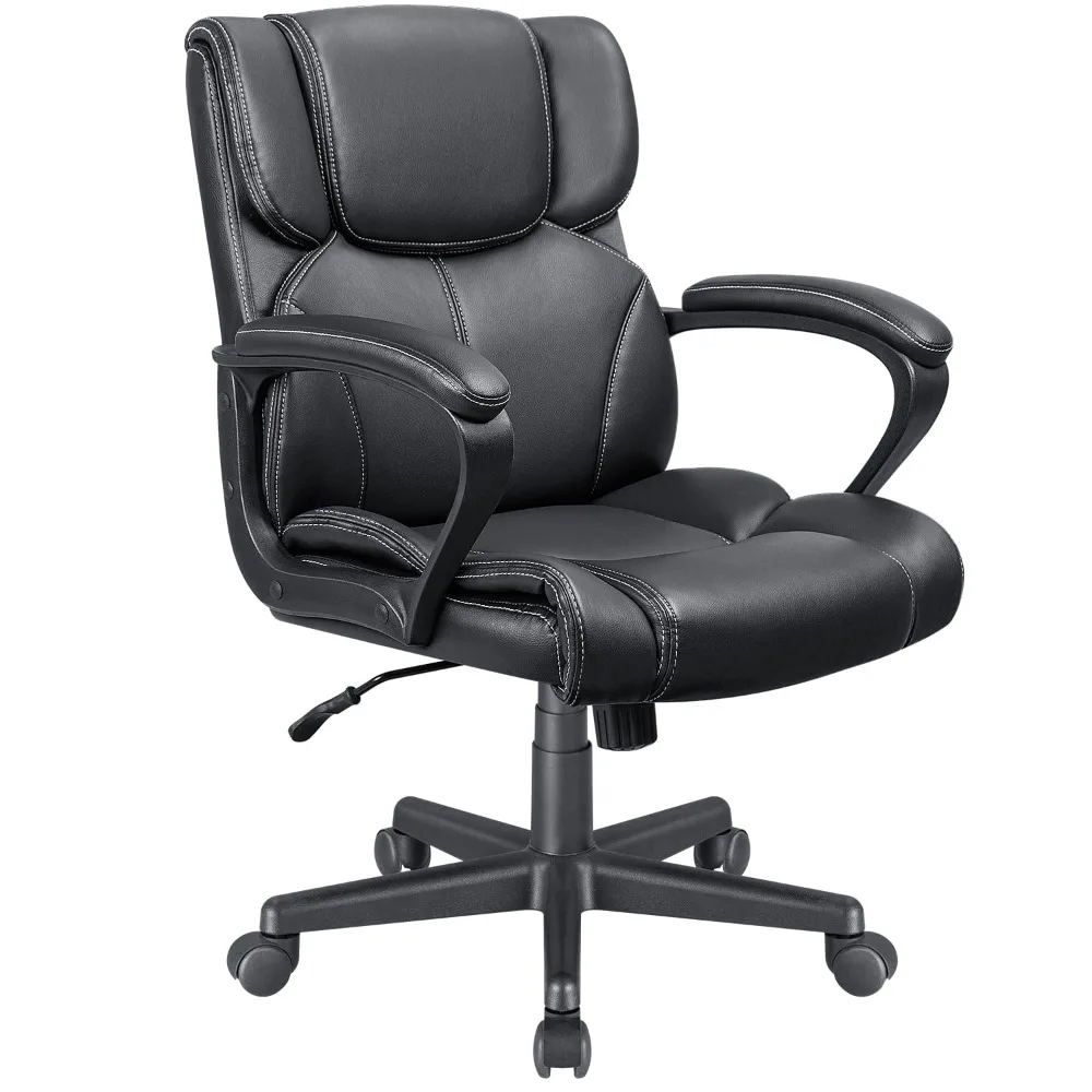 

Desk Chair Black Furniture Office Chairs Computer Ergonomic Relaxing