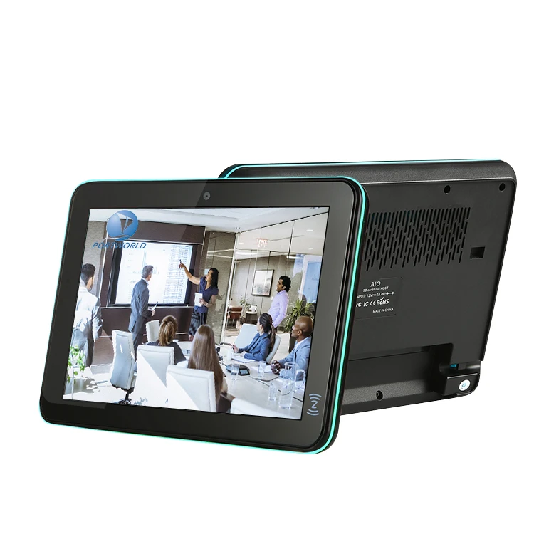 

10'' Surrounding LED Light Meeting Room Tablet POE Android Touch Tablet
