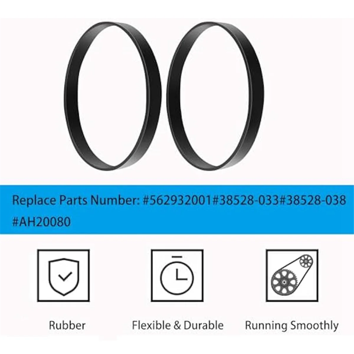 6 шт. вакуумные ленты 562932001 для UH70100 UH70105 UH70106 UH70107 UH70110 UH70115 UH72011 Деталь 38528-