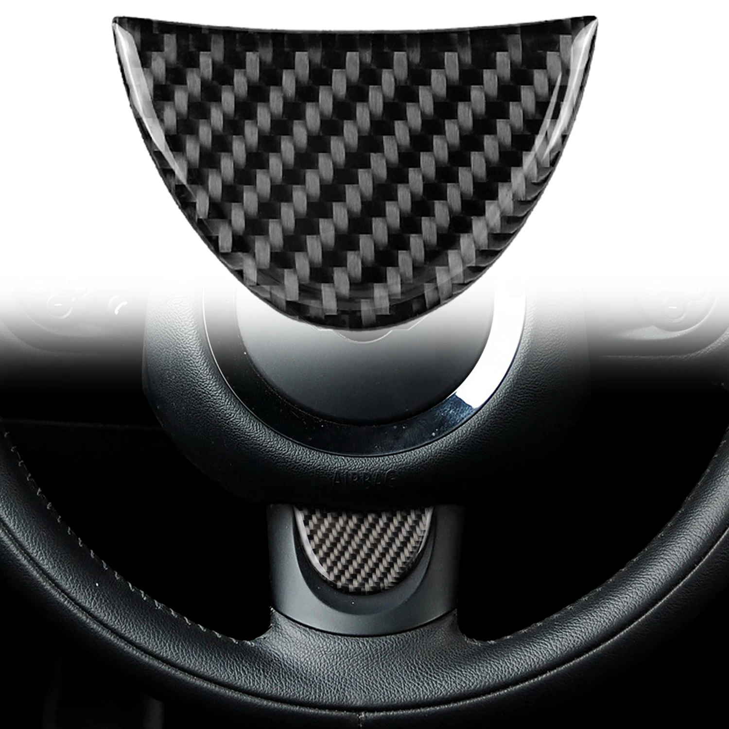 

For BMW mini countryman clubman Cooper R53 R55 R57 R58 R59 R60 R50 R52 JCW F55 F56 Steering Wheel Decoration Car Styling