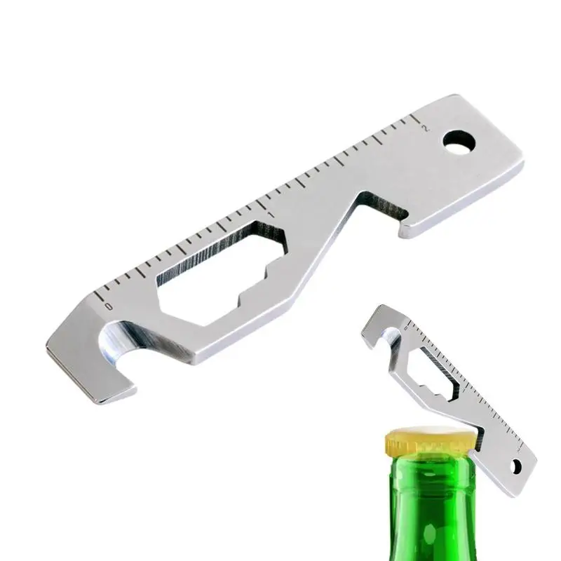 

Opener Card Stainless Steel Survival Opener Card Portable Outdoor Gear Card Pocket Camping Travel Tool Card