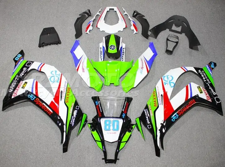 

Комплект обтекателей из АБС-пластика для Kawasaki Ninja ZX-10R 2011 2012 2013 2014 2015 ZX10R 11 12 13 14 15, комплект обтекателей красного и зеленого цвета, 4 подарка