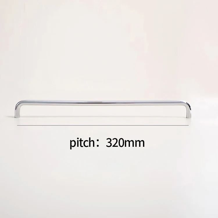 Сантая ручка для шкафа хромированная латунь 500 мм