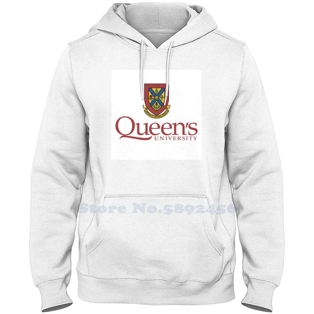 

Queen's University Casual Clothing Sweatshirt Printed Logo Graphic Hoodie