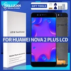 10-дюймовый P10 дисплей для селфи для Huawei Nova 2 Plus, ЖК-дисплей с сенсорным дигитайзером в сборе, BAC-L21 BAC-L23 экран с рамкой