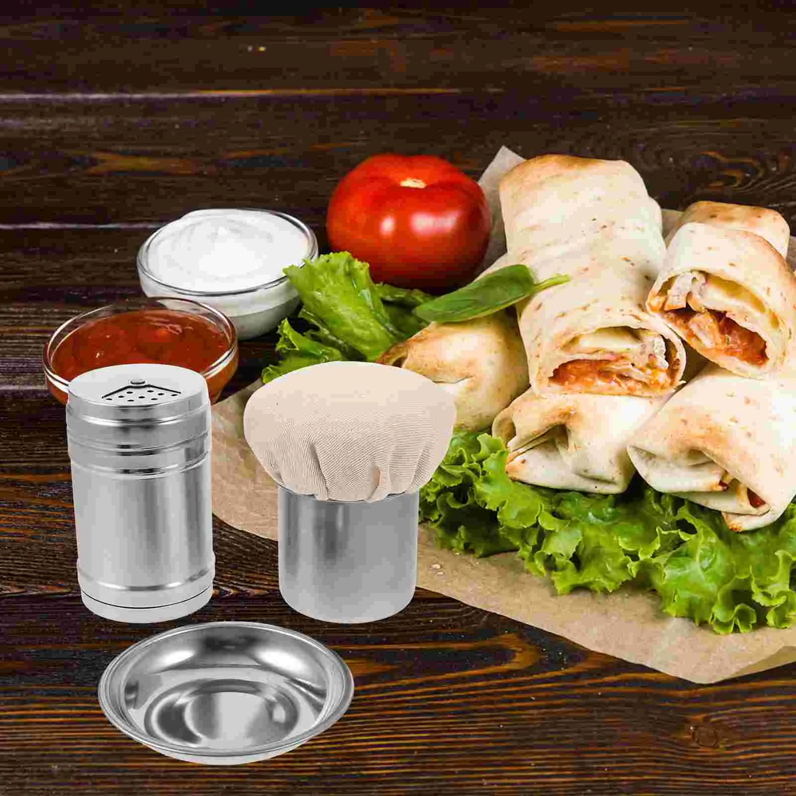 

Pancake Fruit Set Multifunctional Oil Wiper Practical Spread Convenient Mop Household Tools