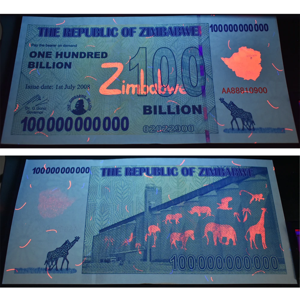 Бумажные банкноты в Зимбабве сто миллиардов банкнот лучшая художественная