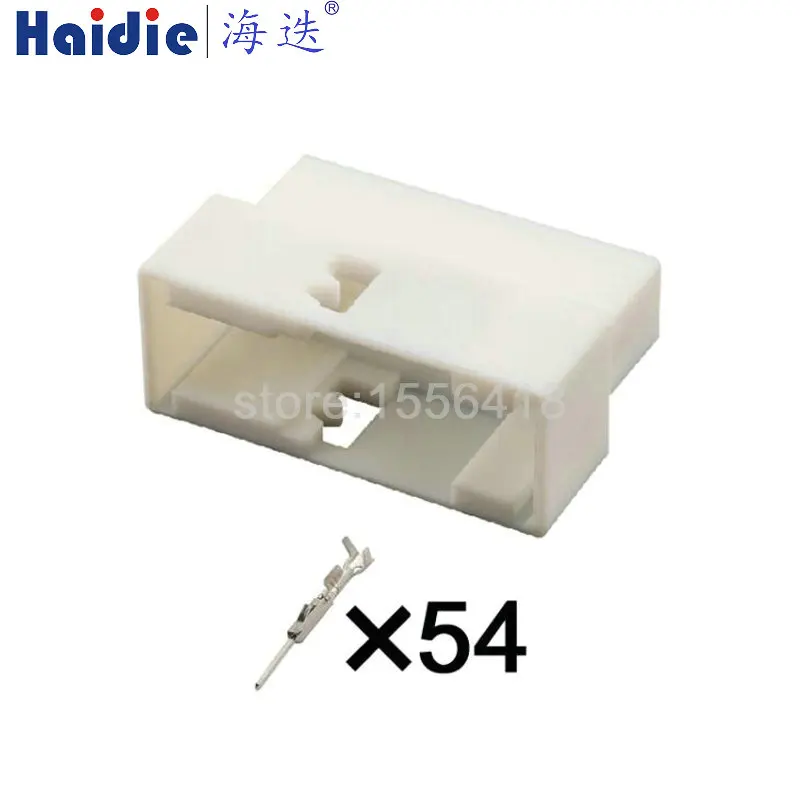 

1-10 sets 54pin Auto male of 1-1355928-3 1-1355926-3 electric cable unsealed plug cable connector