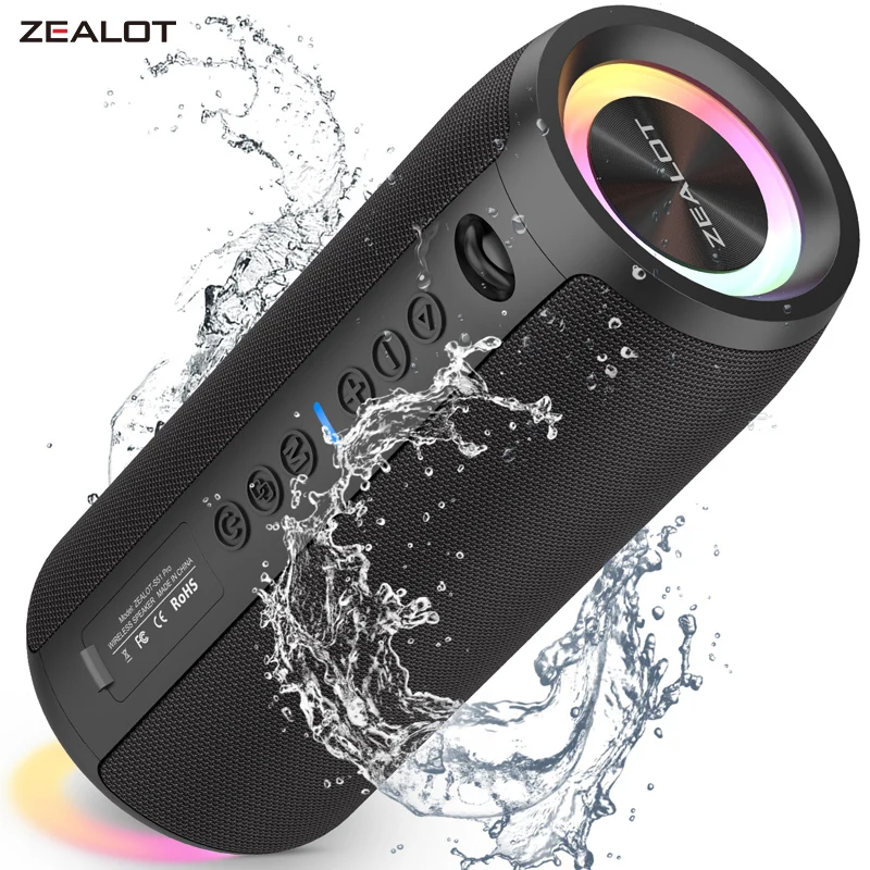 Bluetooth-Колонка ZEALOT S51Pro 40 Вт IPX6 водонепроницаемая