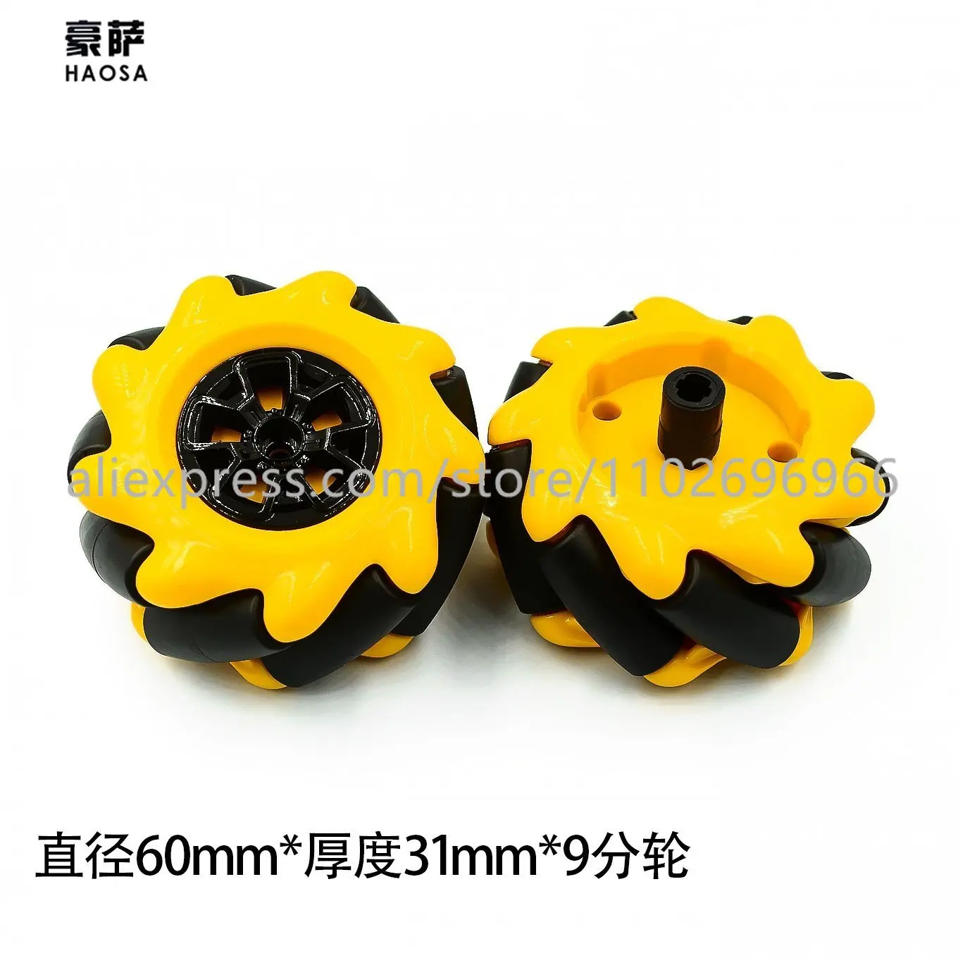 

2 pair/4pcs Mecanum Wheel omnidirectional wheel 48mm 60mm TT motor intelligent car mobile car for arduino