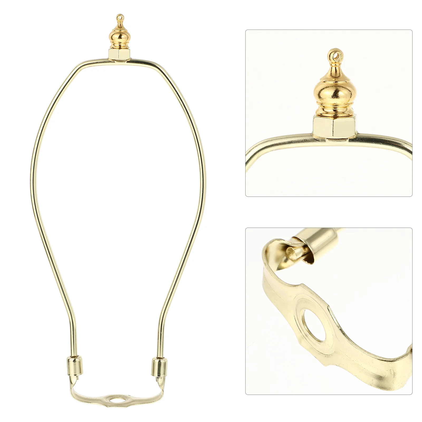 

Practical Table Light Frame Metal Lampshade Bracket Lampshade Holder Parts