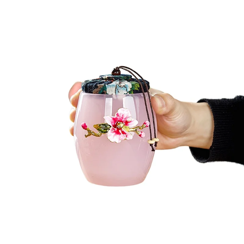 *Смалированная чайная банка запечатанная бытовая чая Китайский Пуэр черный