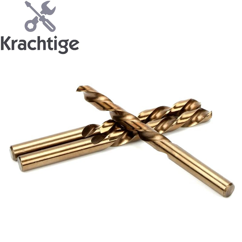 

Krachtige 10pcs 1mm 1.5mm 2mm 2.5mm 3mm Twist Drill Bit Set HSS M35 Co Drill Bit Stainless Steel Cobalt M35 Drill Bit Set