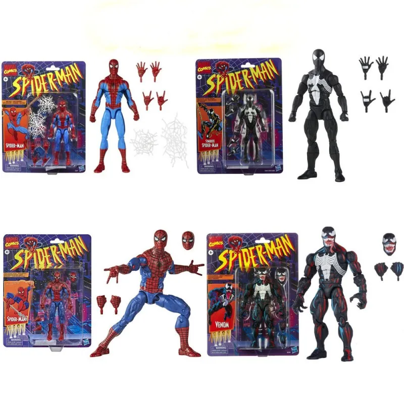 

Marvel Legends Anime Spiderman Venom Action Figure Model Toy Venom Figures Collectible Model Toys Kids Gifts