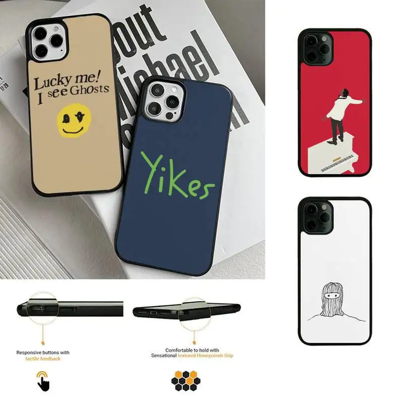 Чехол для телефона Kanye West Yeezy Iphone 13 12 Mini 11 Pro Max 7 8 Plus X Xs XR жесткий силиконовый чехол