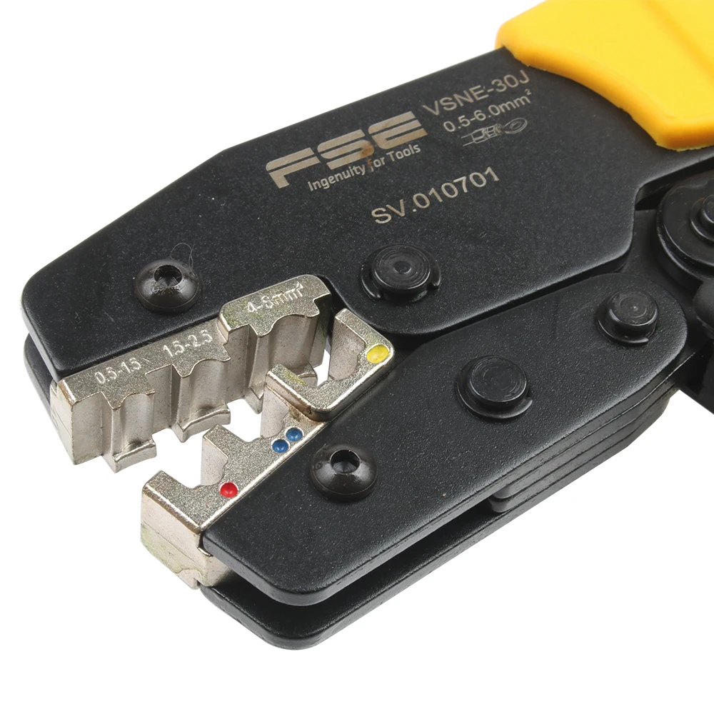 Инструменты для обжима изолированных клемм электрические обжимные клещи