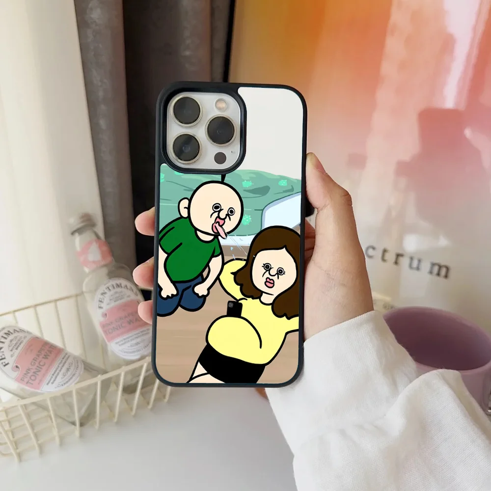 Милый мультяшный чехол Bbang для телефона IPhone 11 12 13 14 15 16 Plus Pro Max зеркальный