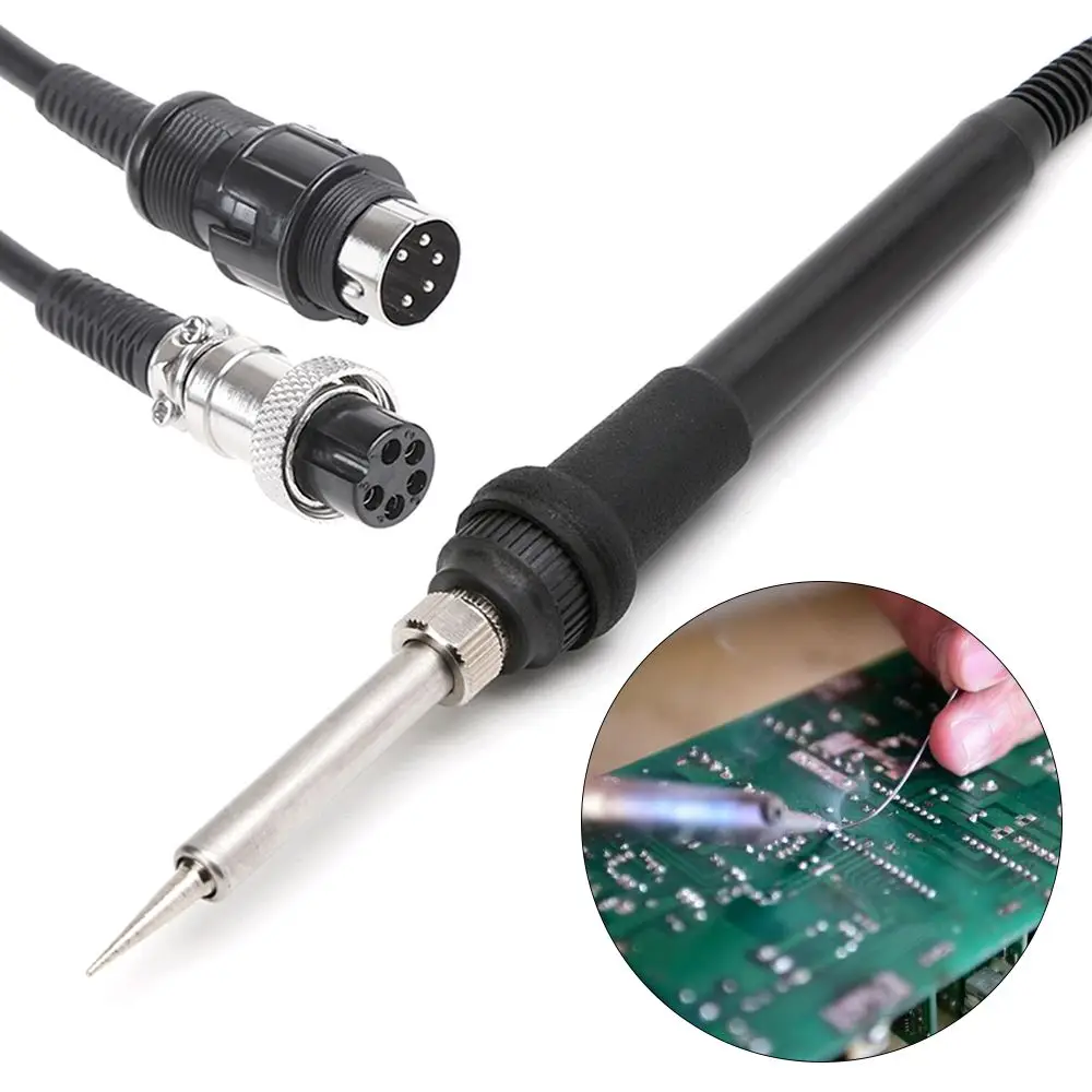 

50W Quick Heating Welding Tool Internal Heat Replacement Handle Electric Soldering Iron 5 Pin 5 Hole Solder Station