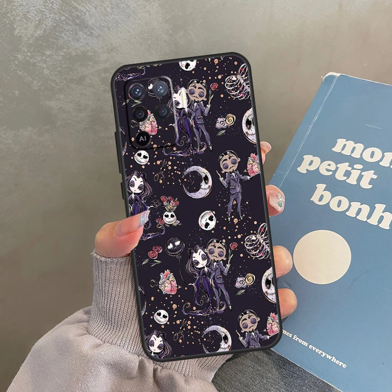 Фото Готический чехол на Хэллоуин для Oppo A74 A94 A54 A18 A38 A58 A78 A98 A40 A60 A80 A16 A76 A96 A15 A17 A77 A57S Cover №4