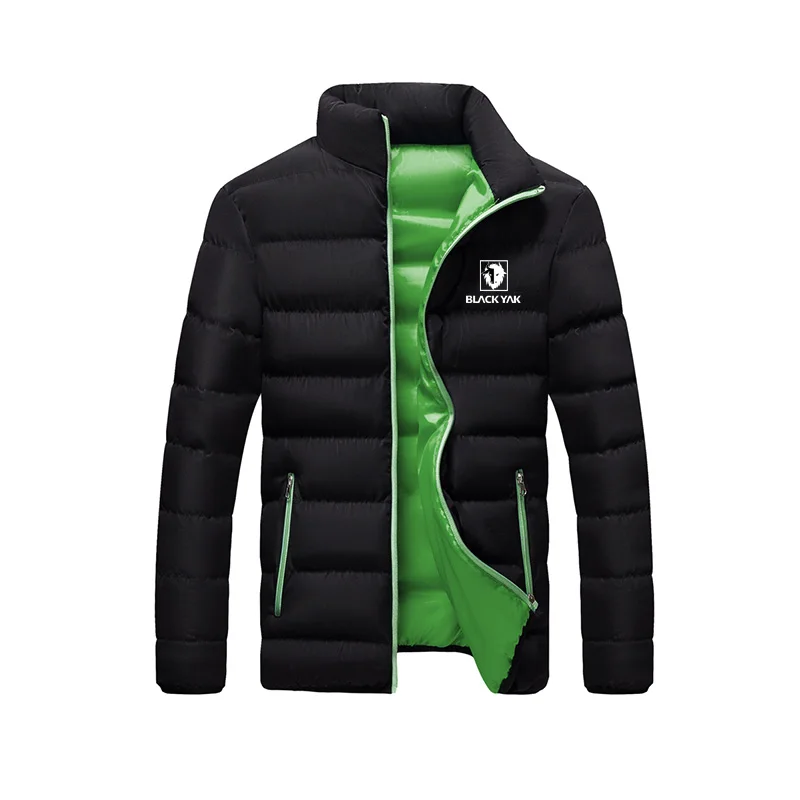 2022 Winter Men Brand BLACKYAK Casual Pies Overcome Men Parker Jacket Men's Fashion Thermal Padded Jacket Coat Men's Clothing
