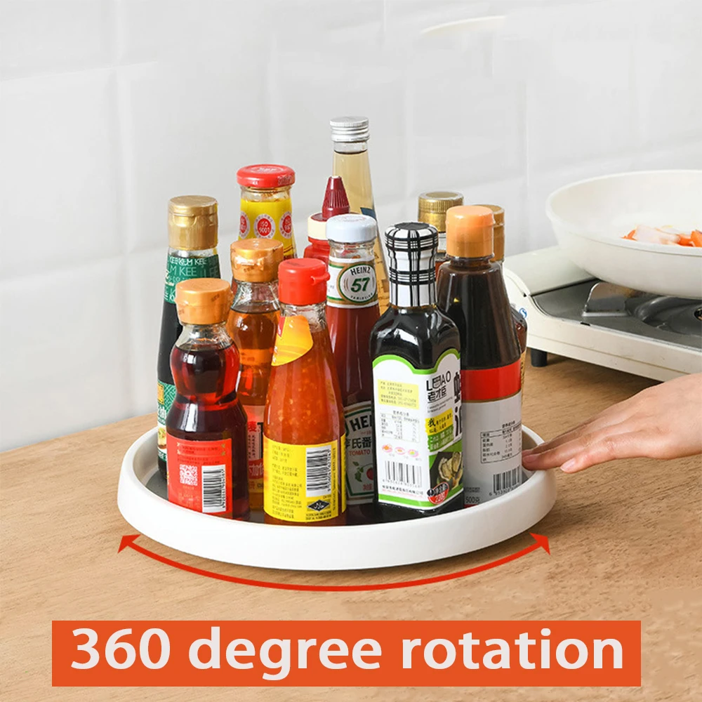 

Кухня вращающиеся спешные стойки приправы банки поставляют ящик для хранения многофункциональный стол столешницы фрукты и растительный п...