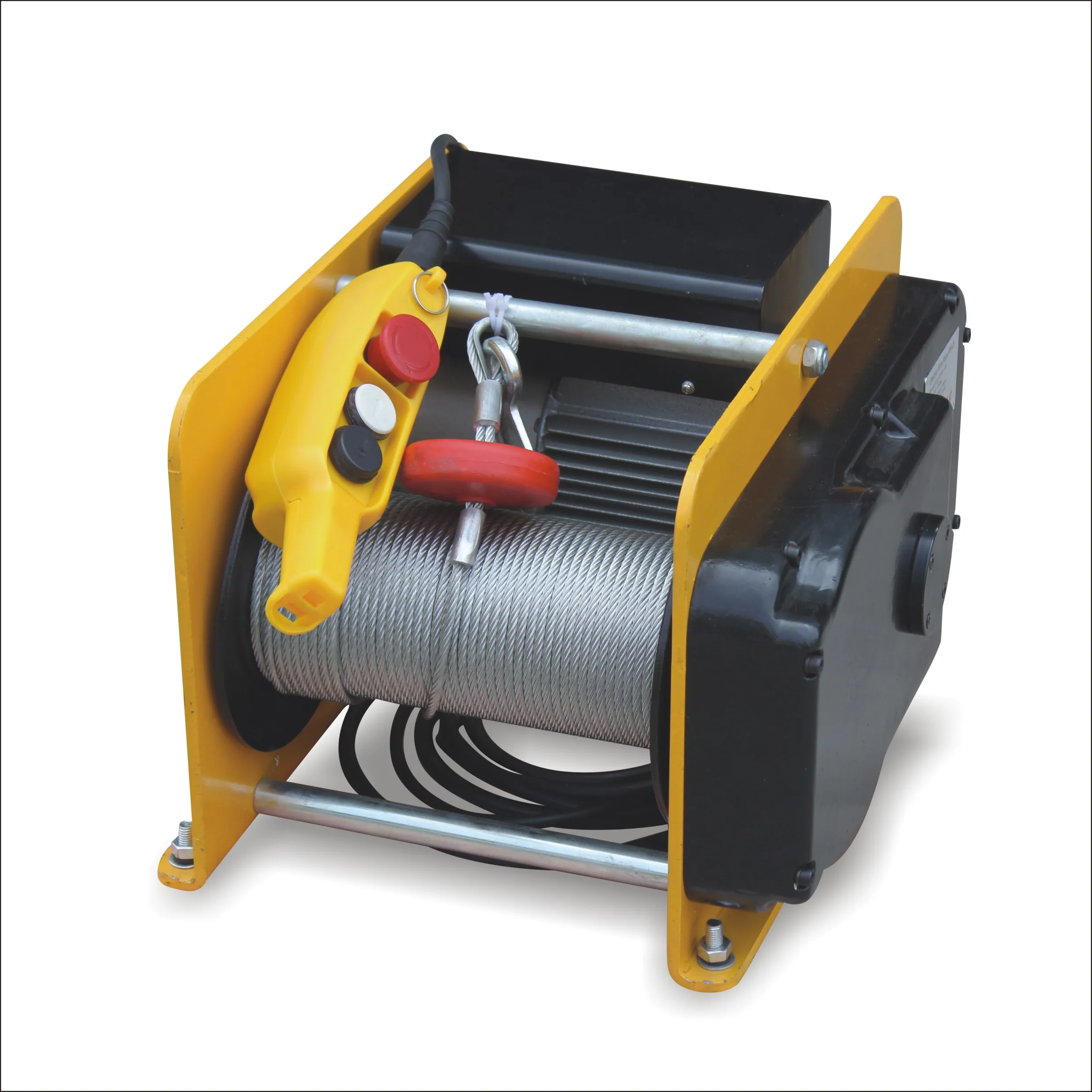 ac single phase 230v cheap mini electric cable pulling winch 500kg