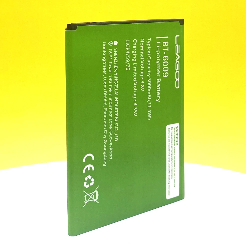 100 original 3000mah bt 6009 battery for leagoo m13 mobile phone latest production high quality batterytracking number free global shipping