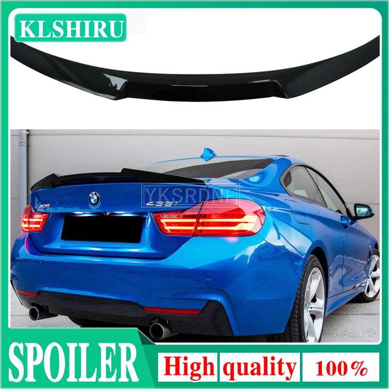 

M4 Style ABS Rear Roof Spoiler Trunk Lip Wing For BMW F32 4 Series 2 Door Coupe F36 2014 2015 2016 - UP 420i 428i 430i