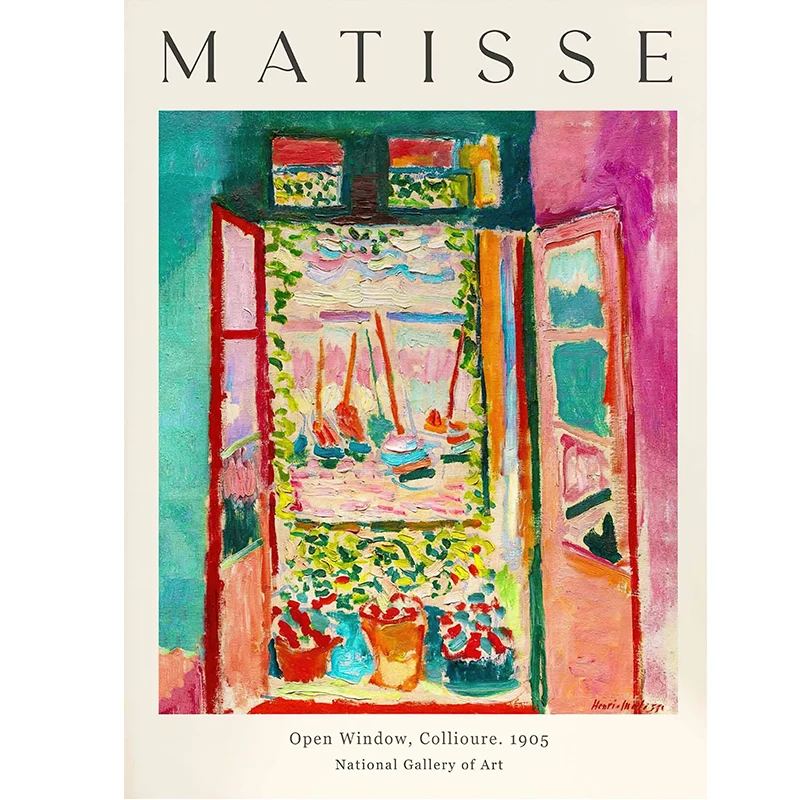 

Настенный плакат "Матисс" печать на холсте