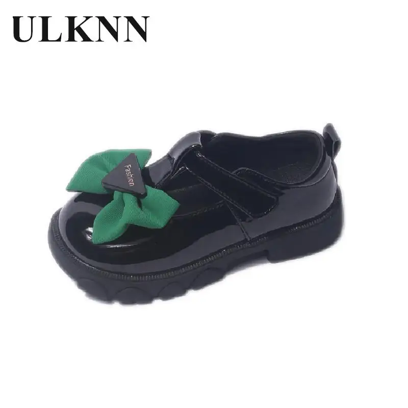 

Girls School Shoes Children's Princess 2022 Autumn Bowknot Balck Shoes Kid's Performance Beige Shoes For Girls Platform Shoe