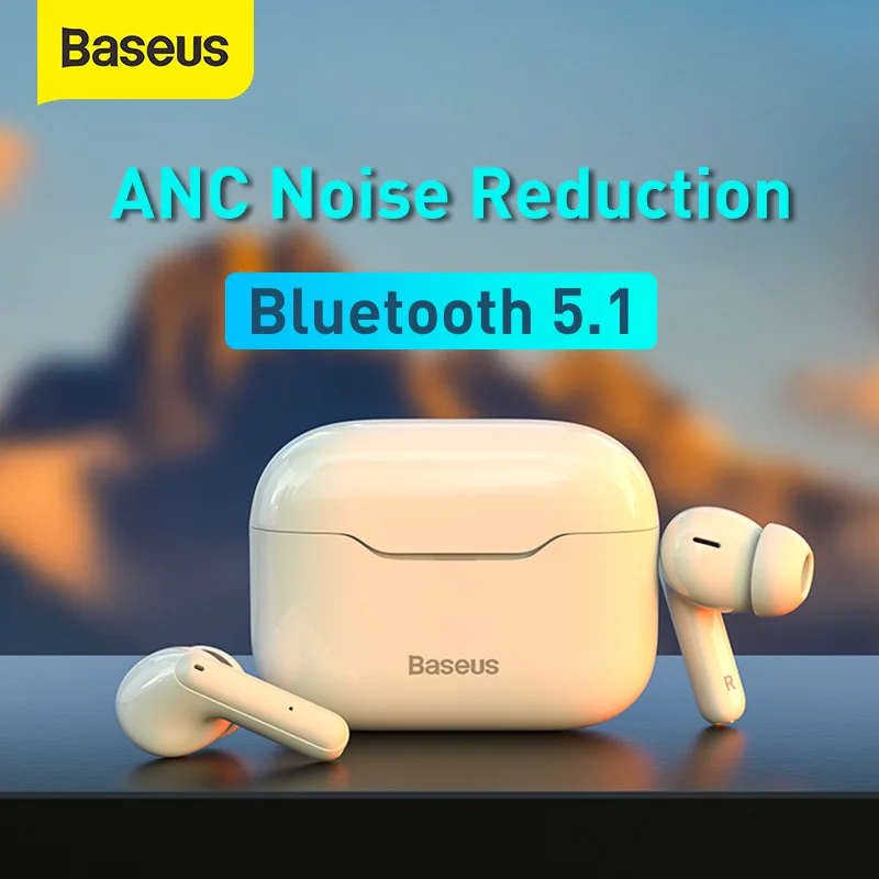 

Baseus TWS ANC Wireless Bluetooth 5.1 Earphone S1/S1Pro Active Noise Cancelling Hi-Fi Headphones Touch Control Gaming Earbuds