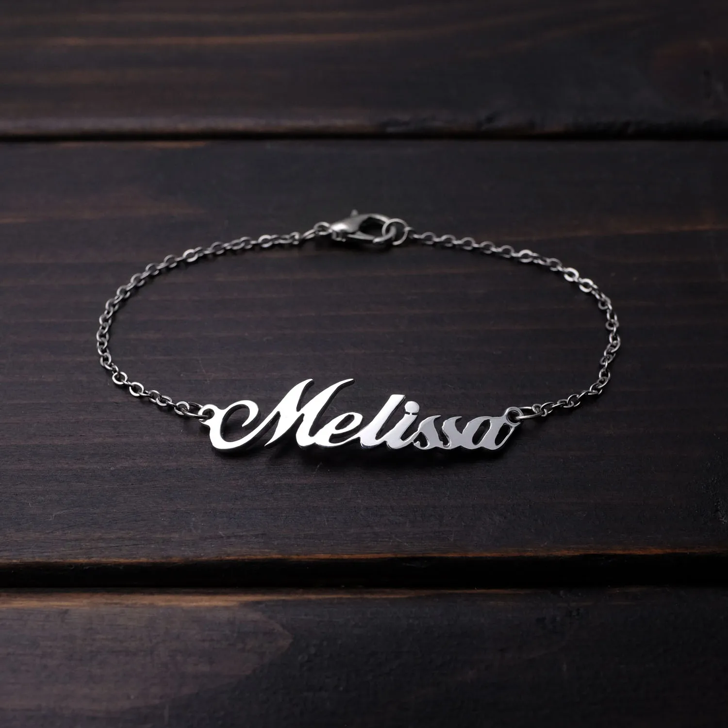 

Personalized Name Bracelet Custom Nameplate Bracelet Customized Bridesmaid Jewelry Friendship Family Women Jewelry Gift for Her