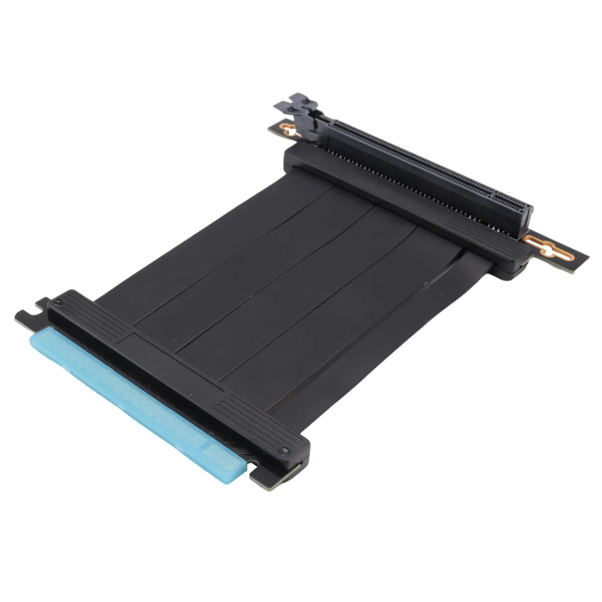 Полноскоростной удлинитель для стояка PCIE 4.0 16X 90 градусов 10 см