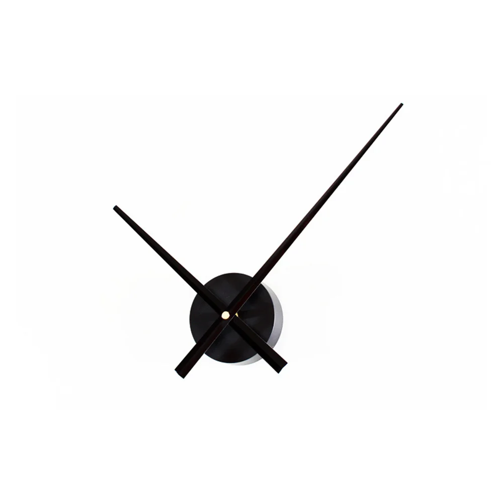 

Wall Huge Silent Clock Movement Kits for DIY Clock Replacement Decoration (Black)
