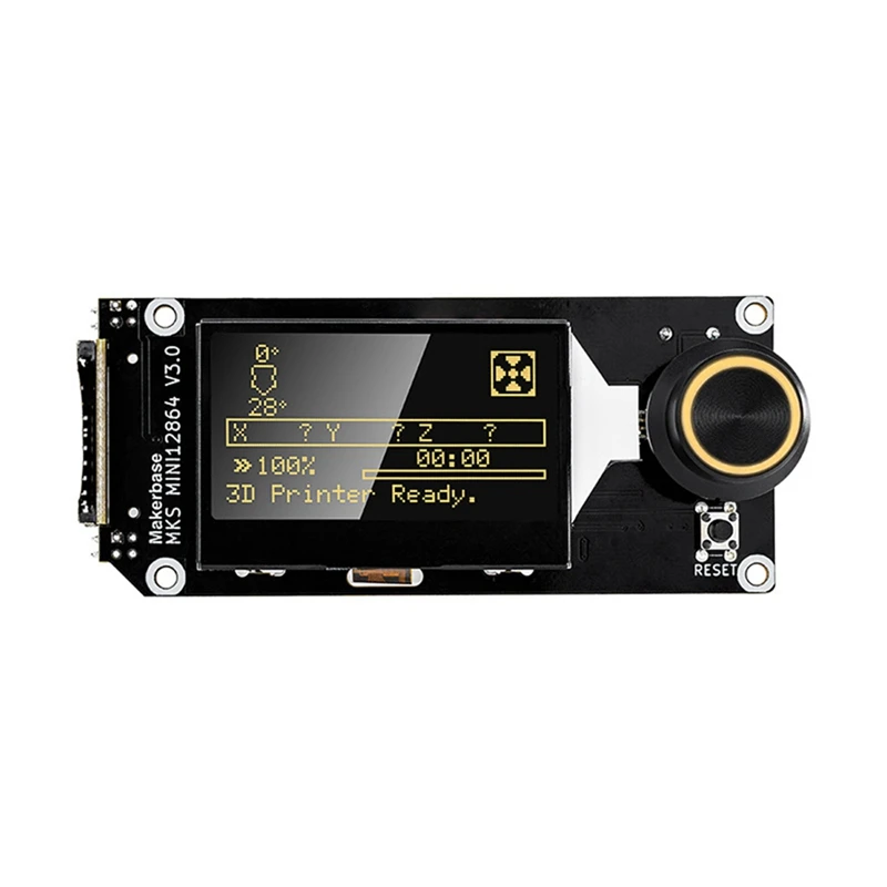Для Makerbase MKS MINI12864 V3 Вставка SD-карты Передний ЖК-экран Smart Display Детали 3D-принтера SKR