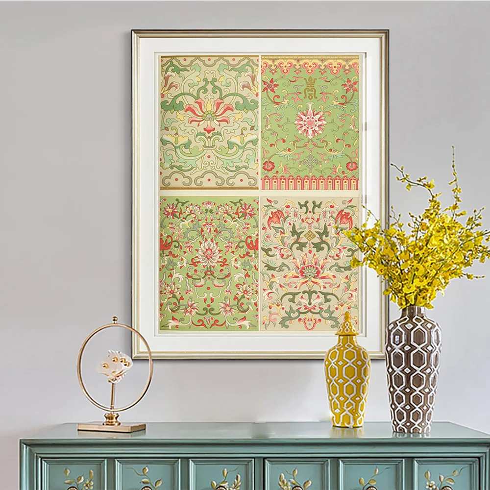 Винтажный художественный постер Owen Jones рисунок с мусульманским орнаментом