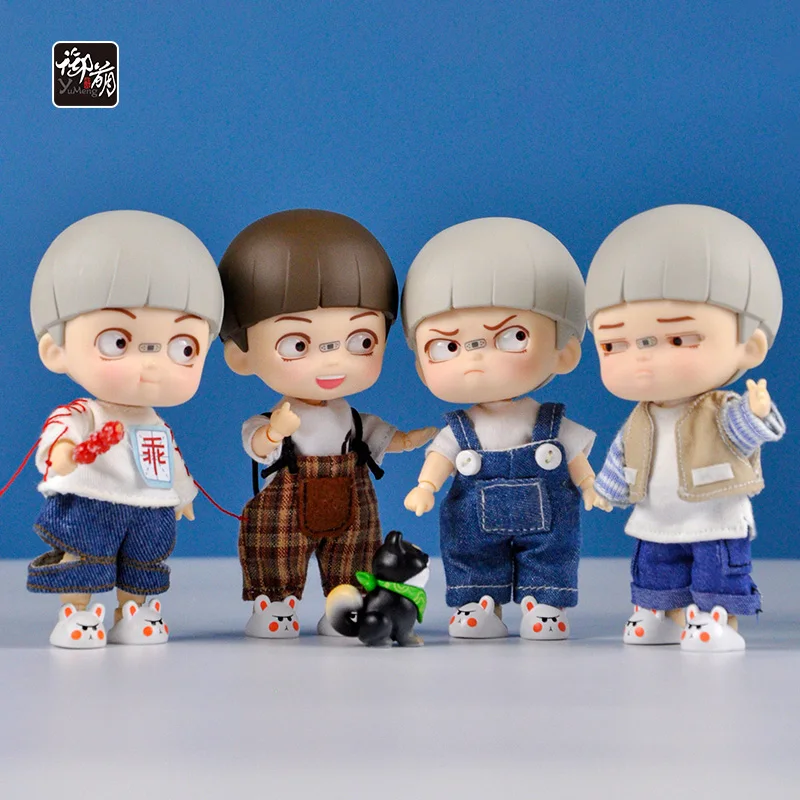 Bjd Doll OB11 Подвижный шарнир GSC Face для 1/12BJD Можна заменить тело Включая голова куклы YMY