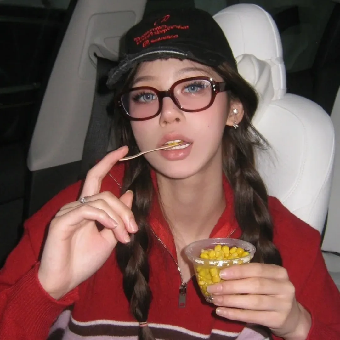 Винтажная красная оправа для очков Европейская и американская мода Ретро