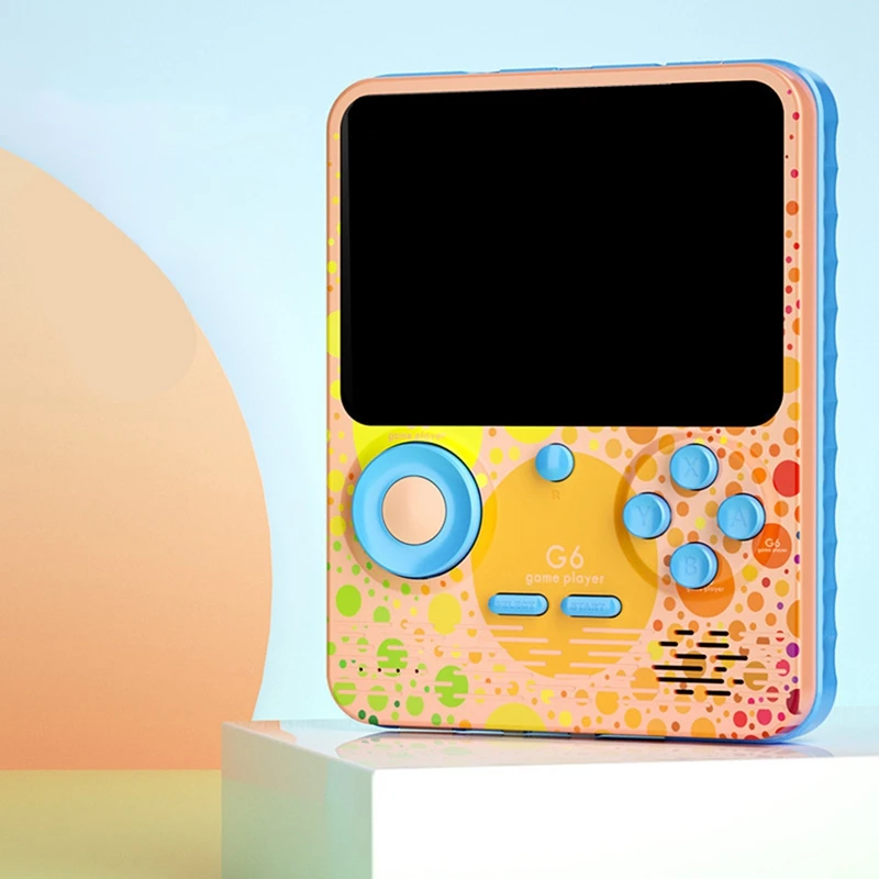 Консоль игровая G6 в стиле ретро 3 5 дюйма 666 игр