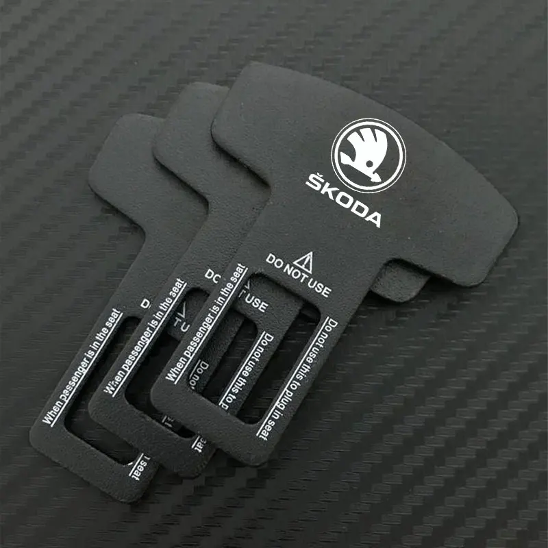 

Car seat belt buckle for Skoda octavia 2 a7 a5 rapid fabia yeti superb KAMIQ KAROQ kodiaq SCALA citigo virs interior Accessories