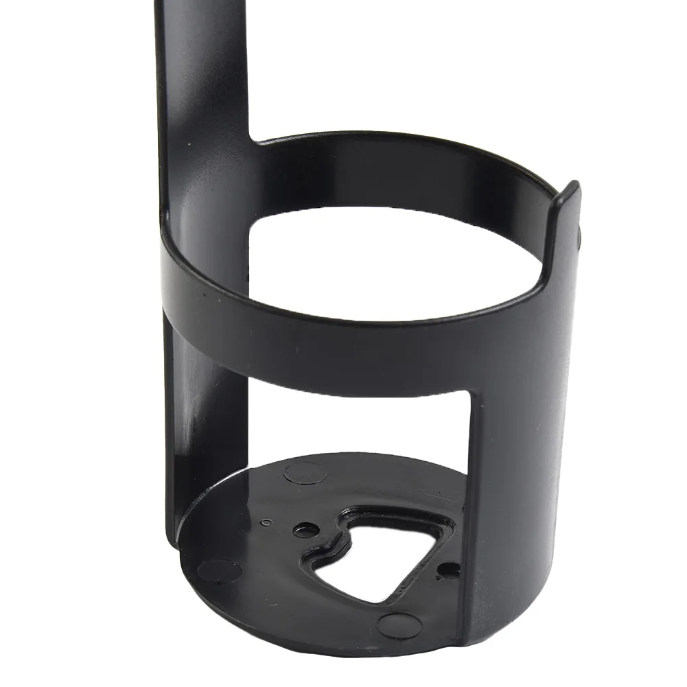 

Holder Water Drink Cup Bottle Center Door Mount Plastic Accessories Black Rear Stand Support Universal 14*7*14cm