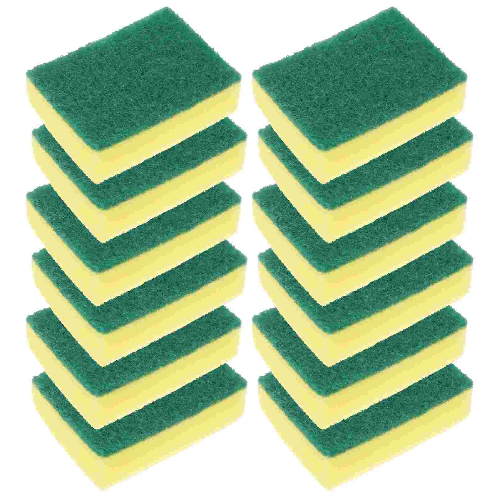

24pcs Creative Reusable Convenient Premium Practical Kitchen Sponges Non Scratch Sponges Dishwashing Sponges for Home