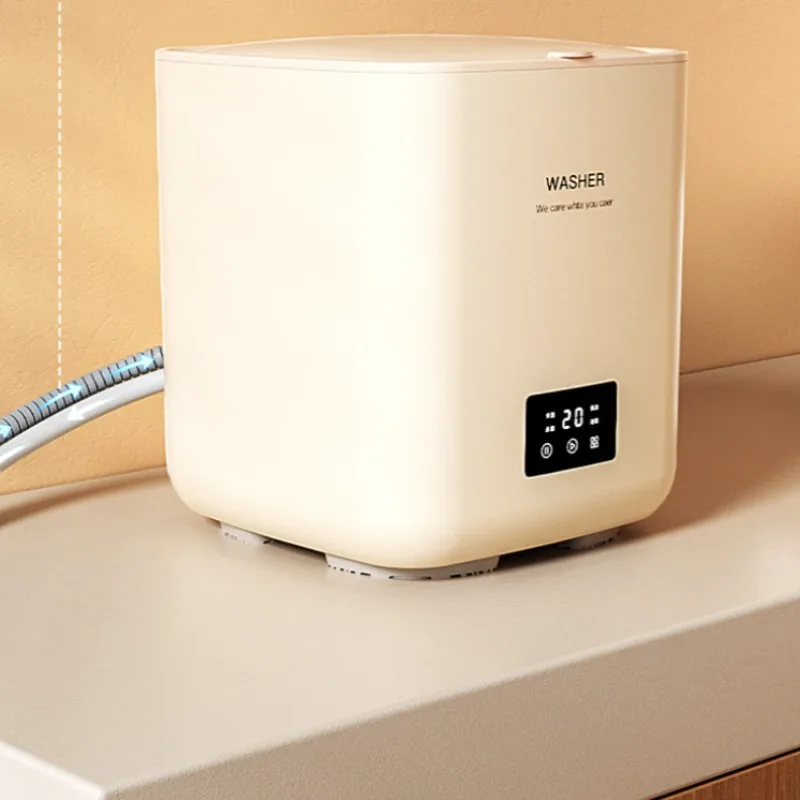 Автоматическая Мини-стиральная машина вместимость 7 л компактный очиститель