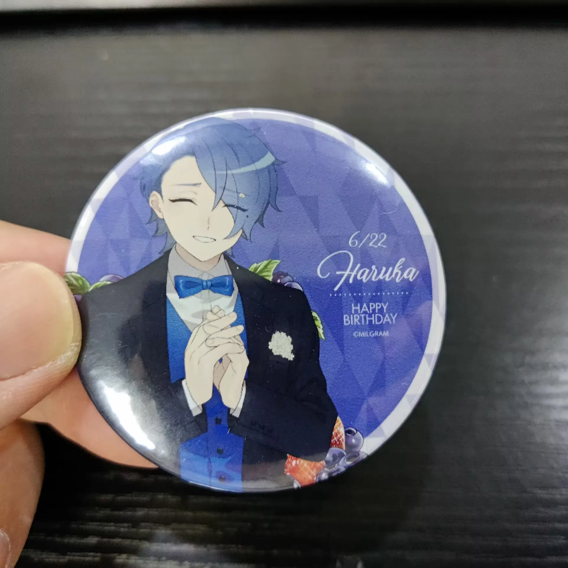 Металлический значок FUTA HARUKA MIKOTO